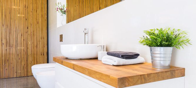 Los muebles de baño con fondo reducido triunfan en espacios pequeños