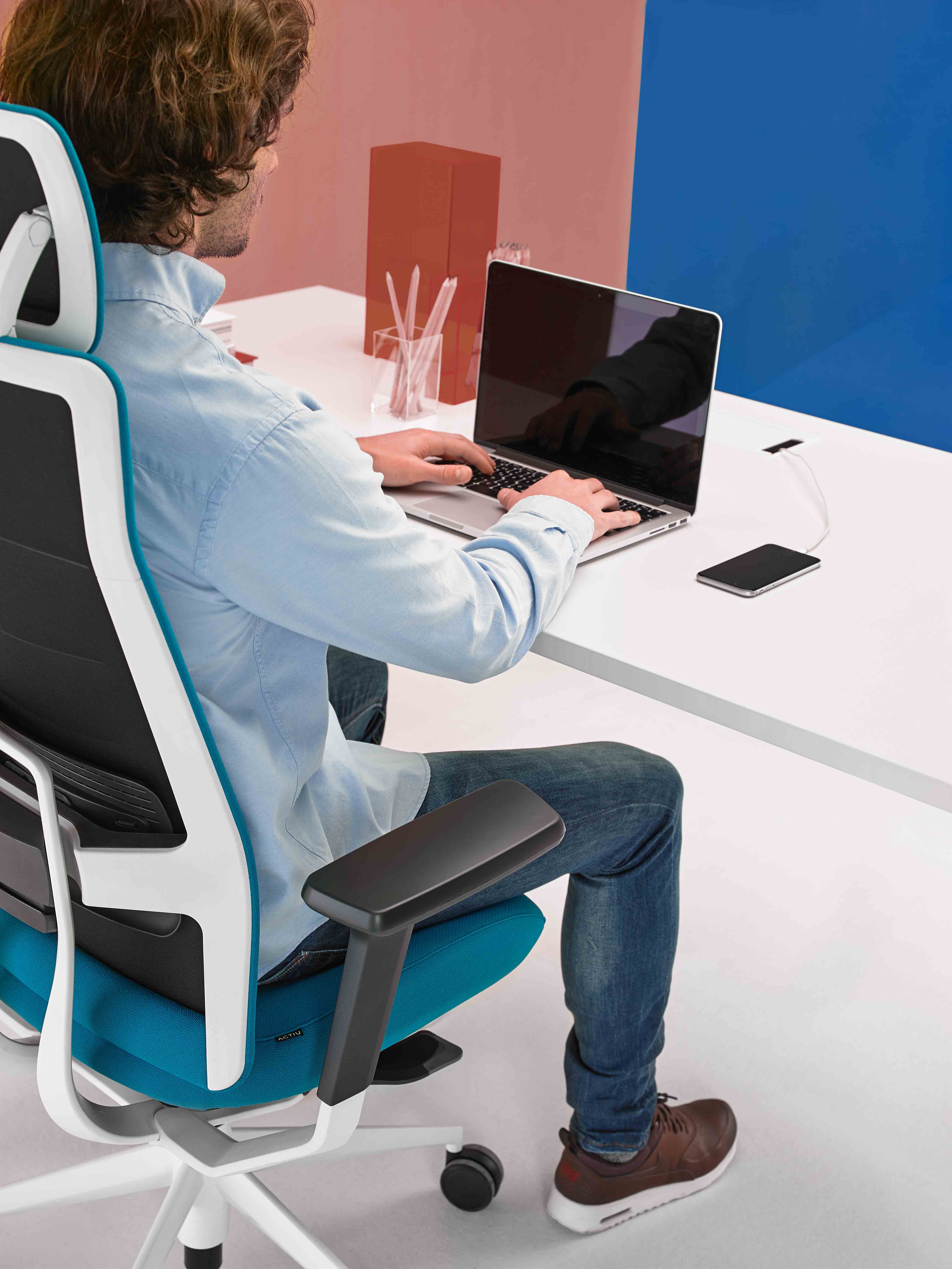 silla oficina ergonomía