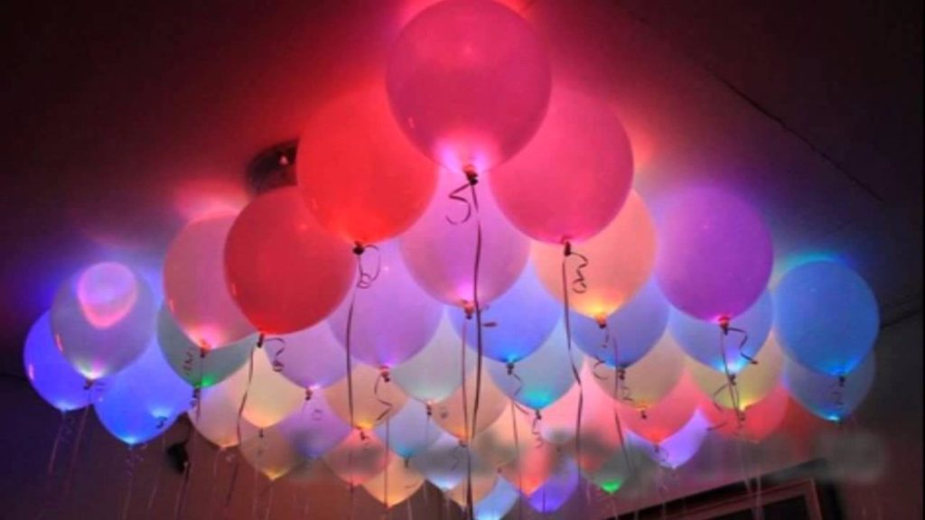 globos con luces