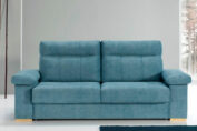 sofa cama azul